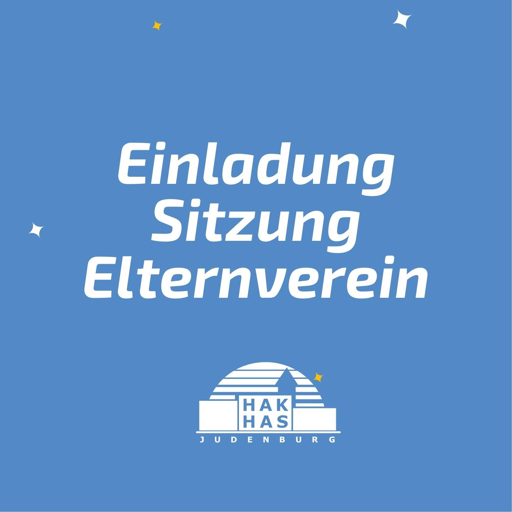 Einladung Sitzung Elternverein 09.05.2022 - 19:00 Uhr - Bibliothek HAK Judenburg